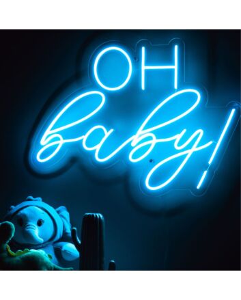 Oh Baby Neon Sign