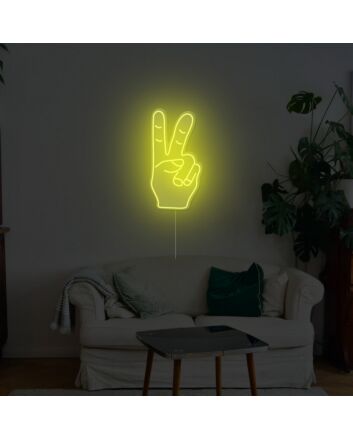 Peace Neon Sign