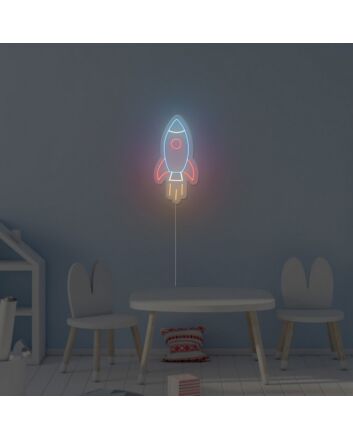 Rocket Neon Sign