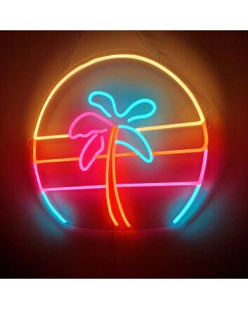 Retro Palm Tree &#8211; Led Neon Sign