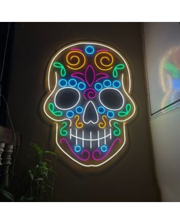 Skull Neon Sign