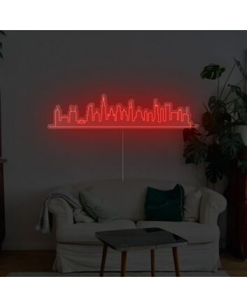 Skyline Neon Sign