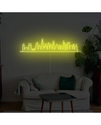 Skyline Neon Sign