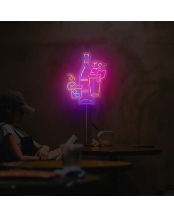 Whiskey Set Neon Sign