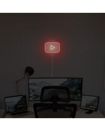 Youtube Neon Sign