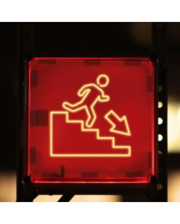 Emergency Exit Neon Sign