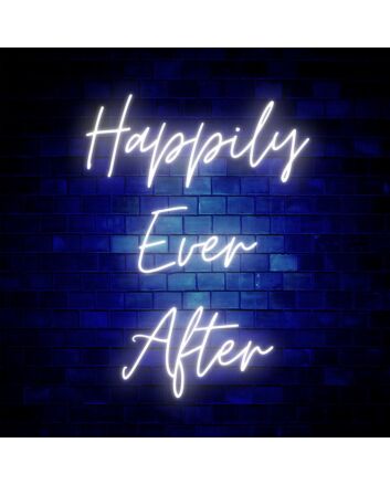 Happily Ever After Neon Sign