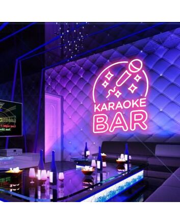 Karaoke Bar Neon Sign