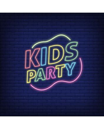 Kids Party Neon Sign
