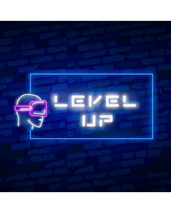 Level Up Neon Sign