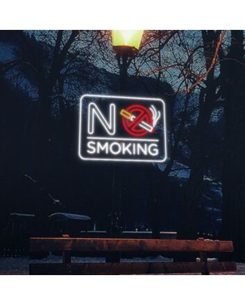 No Smoking Neon Sign