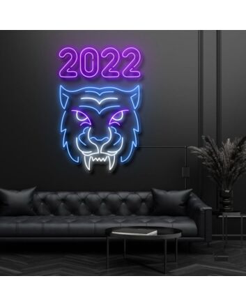 2022 With Tiger Neon Sign
