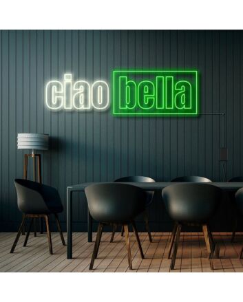 Ciao Bella Neon Sign