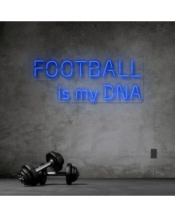 Football Is My Dna Neon Sign