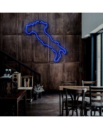 Map Of Italy Neon Sign