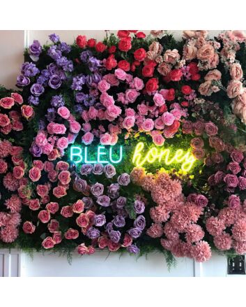Bleu Honey Neon Sign