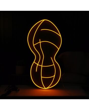 Giant Peanut Neon Sign