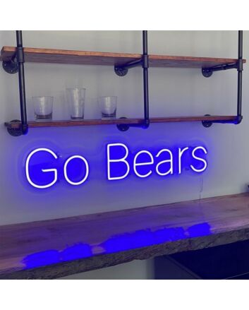 Go Bears Neon Sign
