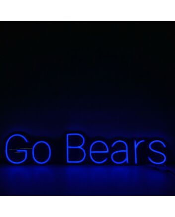 Go Bears Neon Sign