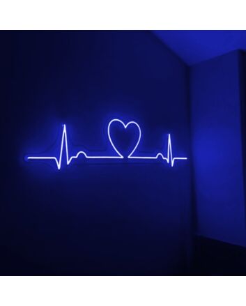 Heart Beat Neon Sign