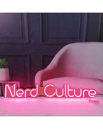 Nerd Culture Neon Sign