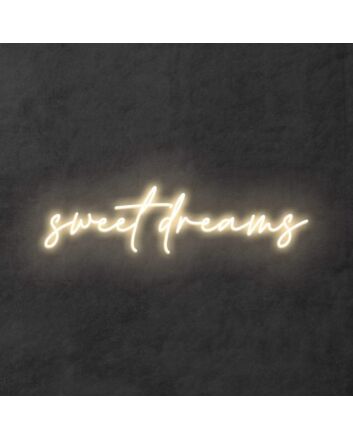 &#39;Sweet Dreams&#39; Neon Sign