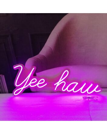 Yee Haw Neon Sign