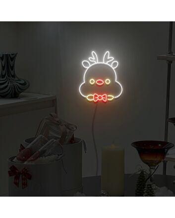 Christmas Deer Neon Sign Fashion Custom Neon Sign Lights Night Lamp Led Neon Sign Light For Home Party