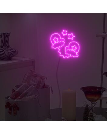 Stars Gloves Neon Sign Fashion Custom Neon Sign Lights Night Lamp Led Neon Sign Light For Home Party