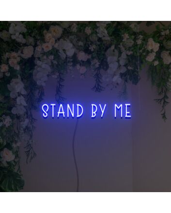 Stand By Me Neon Sign Lights Night Lamp Led Neon Sign Light For Home Party