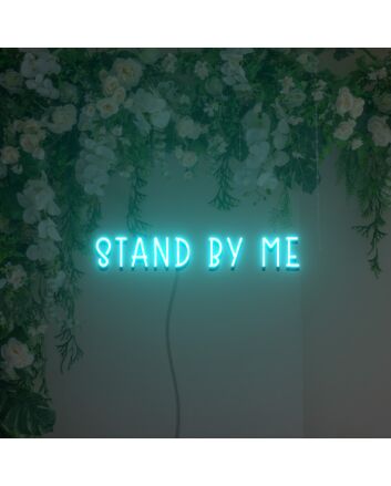 Stand By Me Neon Sign Lights Night Lamp Led Neon Sign Light For Home Party