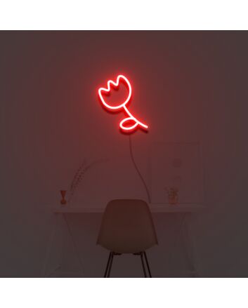 Tulip Neon Sign Lights Night Lamp Led Neon Sign Light For Home Party
