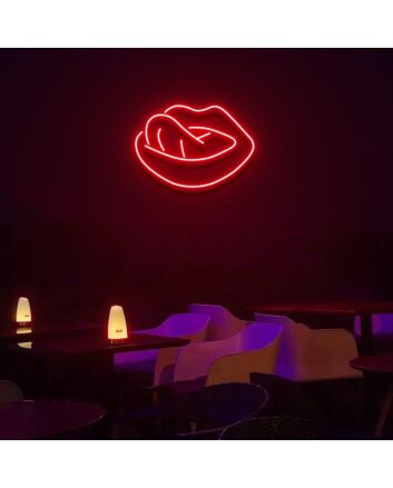 Sugar Lip Neon Sign Lights Night Lamp Led Neon Sign Light For Home Party