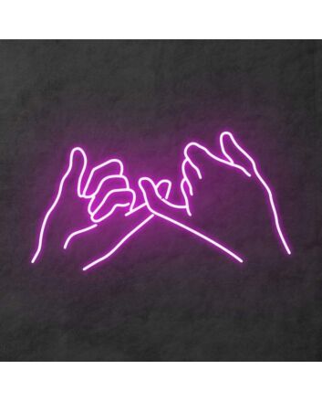 Pinky Promise&#39; Neon Sign
