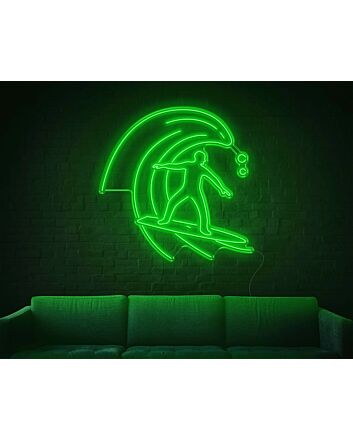 Surfing LED Neon Sign from 30inch