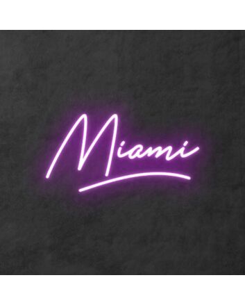 Miami&#39; Neon Sign