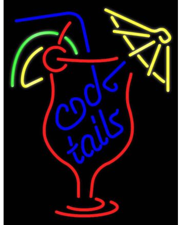 Led Neon Cocktail Sign Handmade Art Neon Sign