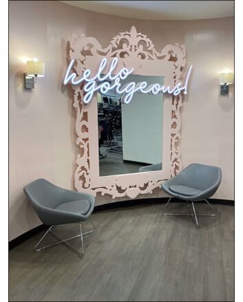 Hellogorgeous Neon Sign