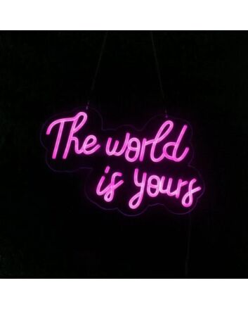 The Word Is Yours Led Neon Sign