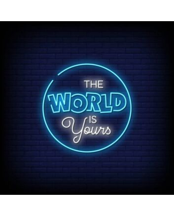 The Word Is Yours Neon Sign