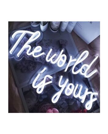 The Word Is Yours Neon Sign