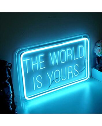 The Word Is Yours Neon Sign