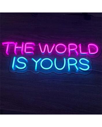 The Word Is Yours Neon Sign