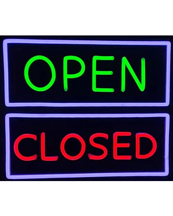 Open Close Neon Sign Wall Decor Sign