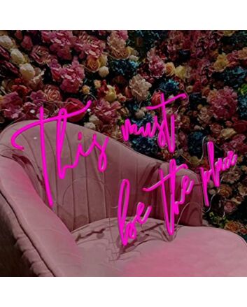 Neon Sign This Must Be The Place Sign Neon Signs