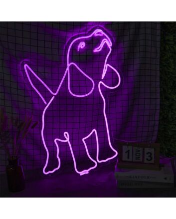 Puppy Neon Sign