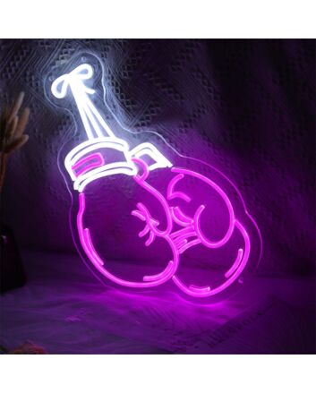 Boxing Sleeve Neon Sign