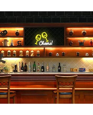 Cheers Bar Sign Neon Sign Home Neon Sign