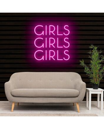 Girls Girls Girls Neon Sign Led Sign