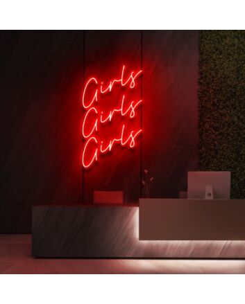 Girls Girls Girls Neon Sign Neon Sign Light